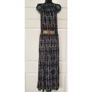 DONATING SOON mark. by Avon Halter Dress Maxi Length, With Belt, Size 10